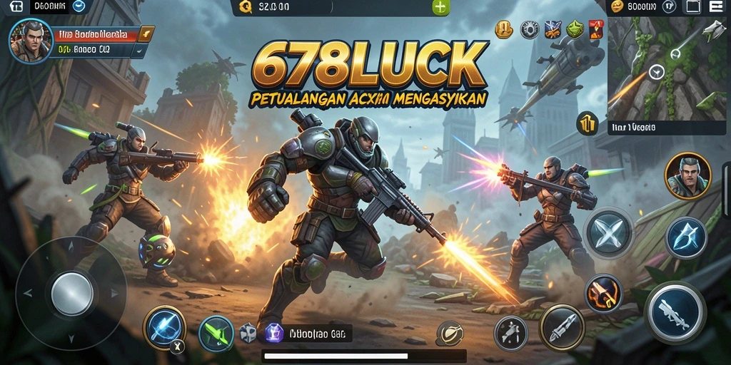 Tangkapan layar 678LUCK yang menampilkan aksi gameplay menegangkan.
