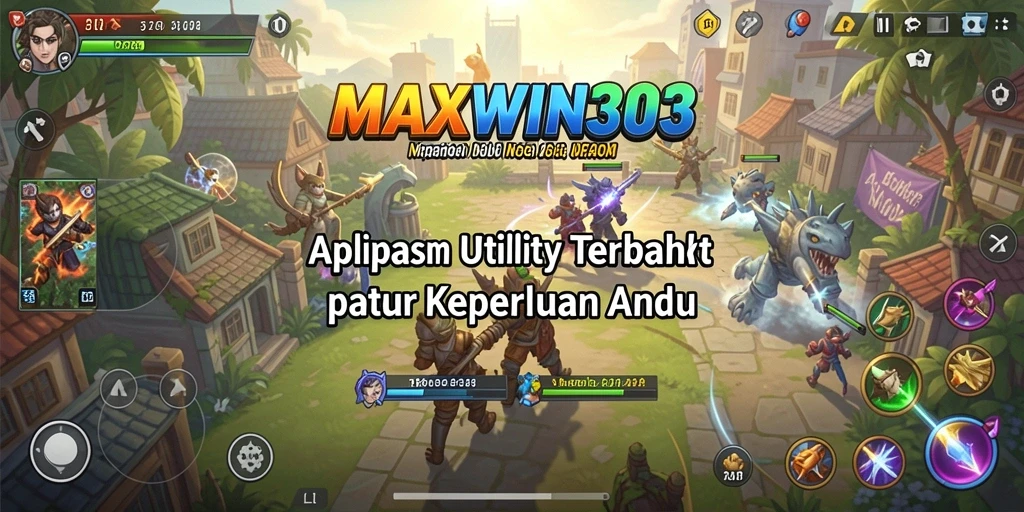 Tampilan antarmuka pengguna yang intuitif dari MAXWIN303.