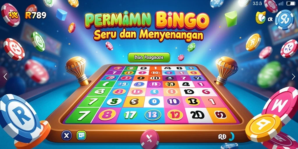 Tampilan gameplay seru dari RR789 Bingo dengan interaksi pemain.