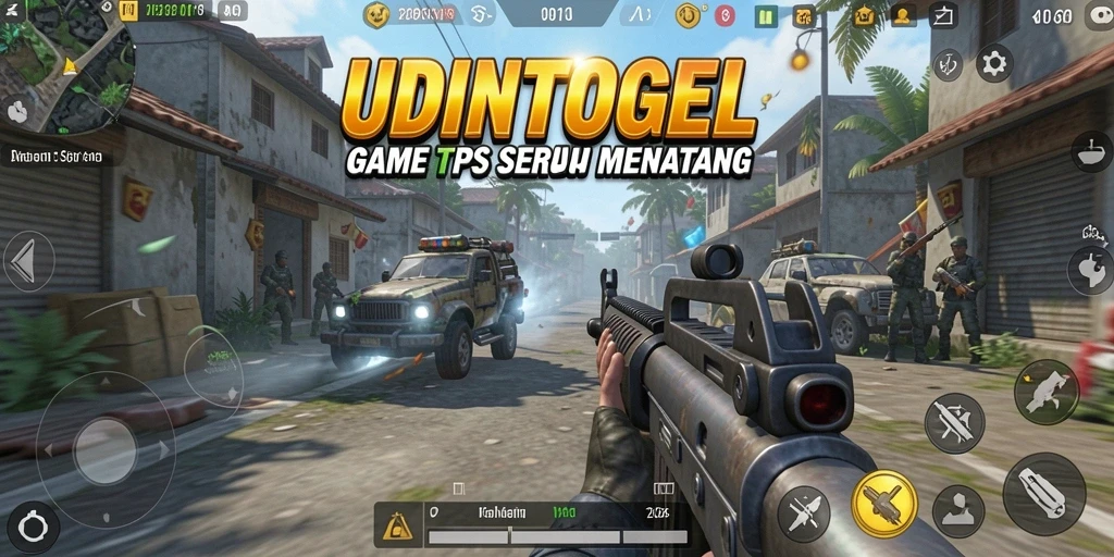 Tampilan gameplay seru di UDINTOGEL dengan aksi yang mendebarkan.