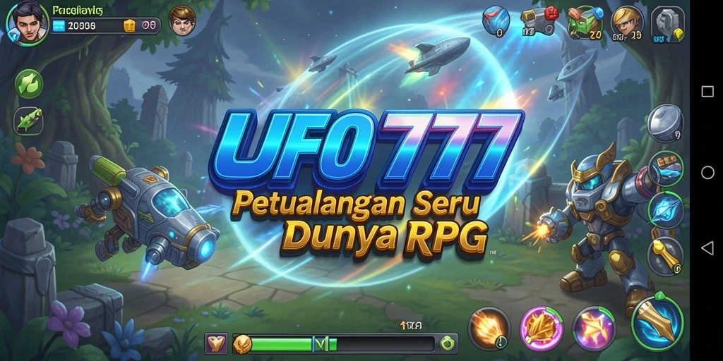 Tampilan gameplay RPG yang menakjubkan di UFO777 dengan karakter dan lingkungan yang kaya.